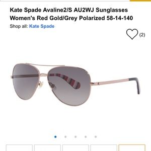 Kate Spade Avaline2/S AU2WJ Sunglasses